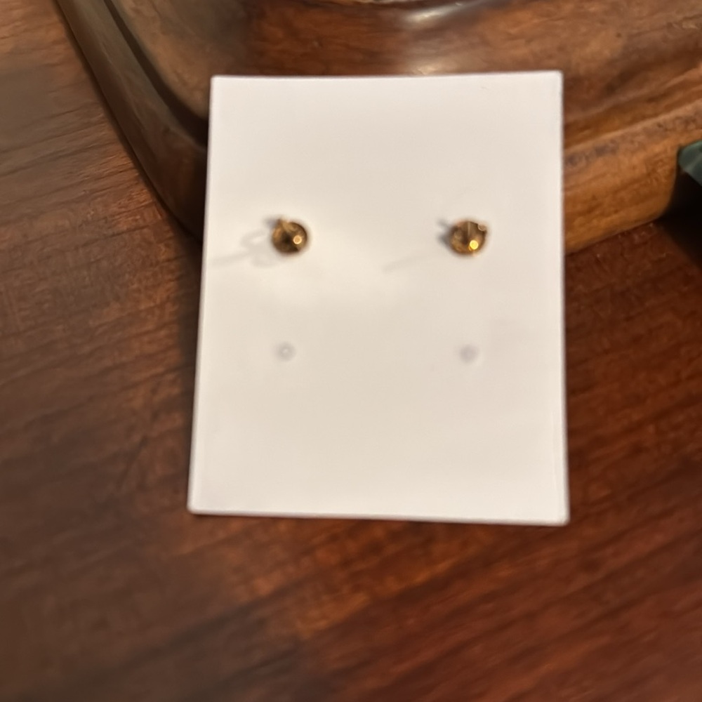 Pearl Stud Earrings - Picture 2 of 2